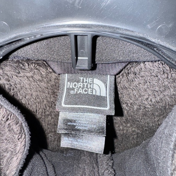 THE NORTH FACE Womens OSITO Soft Fuzzy Fleece Full Zip Pocket Jacket Size Medium - Picture 3 of 7